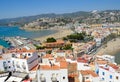 180degree panoramic view Peniscola, Castellon - Spain