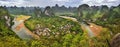 Great panoramic view of guilin Scenery