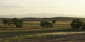 Great Plains Meet the Rocky Mountains Royalty Free Stock Photo