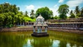 The Great Pond of Ekambareswarar Temple, Earth Linga Kanchipuram, Tamil Nadu, South India