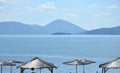Great Prespa lake, Macedonia, Royalty Free Stock Photo