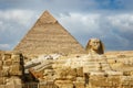 The Great Pyramid, built for Pharaoh Khufu (Cheops). Royalty Free Stock Photo