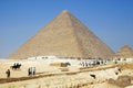 The great pyramid. Royalty Free Stock Photo