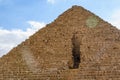 The great pyramid of Cheops in Giza plateau. Cairo, Egypt Royalty Free Stock Photo