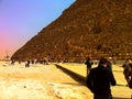 The Great Pyramid of Giza Royalty Free Stock Photo