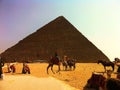 The Great Pyramid of Giza Royalty Free Stock Photo