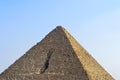 The Great pyramid of Giza in Egypt Cairo with Sphinx and camel Royalty Free Stock Photo