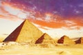 Great Pyramid located at Giza Royalty Free Stock Photo