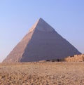 The Great Pyramid Pyramid of Cheops or Khufu . Cairo Egypt Royalty Free Stock Photo