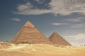 The Great Pyramids Royalty Free Stock Photo