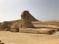 Great Sphinx and pyramids of Giza, Egypt travel historical destination to explore world history