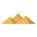 The great pyramids and sphinx of Giza