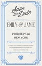 Great Quality Style Invitation in Art Deco or Nouveau