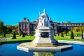 Queen Victoria statue in front of Kensington Palace, London, England, UK Royalty Free Stock Photo