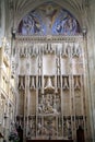 The Great Quire, priory church, Christchurch. Royalty Free Stock Photo