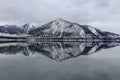 A Mountain reflection on a Lake