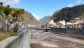 The Great Rift at Ribeira Brava Madeira Royalty Free Stock Photo