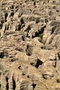 Rocks on the west coast in Portugal Royalty Free Stock Photo