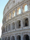 Great Roman Colosseum Coliseum, Colosseo , Flavian Amphitheat Royalty Free Stock Photo