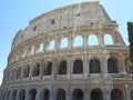 Great Roman Colosseum Coliseum, Colosseo , Flavian Amphitheat Royalty Free Stock Photo