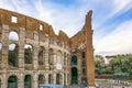 The Great Roman Colosseum Coliseum, Colosseo in Rome Royalty Free Stock Photo