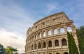 The Great Roman Colosseum Coliseum, Colosseo in Rome Royalty Free Stock Photo