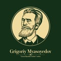 Great Russian artist. Grigoriy Myasoyedov was a Russian Realist painter associated with the Peredvizhniki movement