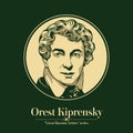 Great Russian artist. Orest Kiprensky was a leading Russian portraitist in the Age of Romanticism.