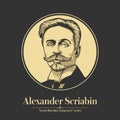 Great Russian composer. Alexander Scriabin was a Russian composer and pianist.