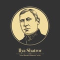 Great Russian composer. Ilya Shatrov was a Russian military musician, conductor and composer