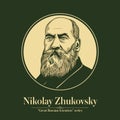 The Great Russian Scientists Series. Nikolay Zhukovsky was a Russian scientist, mathematician and engineer