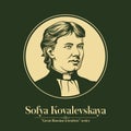 The Great Russian Scientists Series. Sofya Kovalevskaya was a Russian mathematician who made noteworthy contributions to analysis