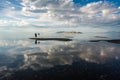 Great salt lake, Utah Royalty Free Stock Photo