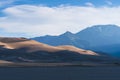 Great sand dune national park at sunrise,Colorado,usa