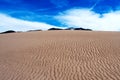 Great Sand Dunes, Colorado, Western Desert Landscape Royalty Free Stock Photo