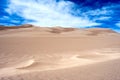 Great Sand Dunes, Colorado, Western Desert Landscape Royalty Free Stock Photo