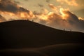 Sunset Great Sand Dunes National Park Royalty Free Stock Photo