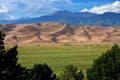 Great sand dunes Royalty Free Stock Photo