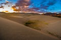 Great Sand Dunes after sunset Colorado Royalty Free Stock Photo