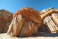 Red Rock Canyon State park, California Royalty Free Stock Photo