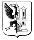 The Great Seal of Bergedorf is a German-Bergedorf Coat, vintage engraving