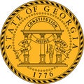 Great seal of the state of Georgia, USA