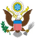 Great seal of the United States of America Royalty Free Stock Photo