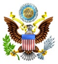 Great Seal of the United States Royalty Free Stock Photo