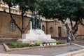 The Great Siege Monument Il-Monument tal-Assedju l-Kbir near Saint Johns Co-Cathedral Museum in Valletta, Malta