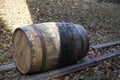 Barrel for distilling whiskey