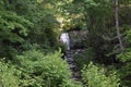 Waterfall in Smoky Mountain National Park Royalty Free Stock Photo