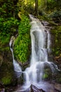 Vertical Great Smoky Mountain Waterfall Landscape Royalty Free Stock Photo