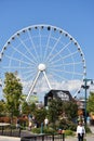 Great Smoky Mountain Wheel at The Island in Pigeon Forge, Tennessee Royalty Free Stock Photo