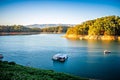 Great smoky mountains around bryson city and fontana lake Royalty Free Stock Photo